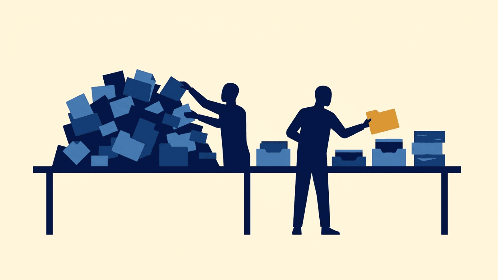 A single chaotic cluster of buyer pushback separating cleanly into distinct categories of deal risk.
